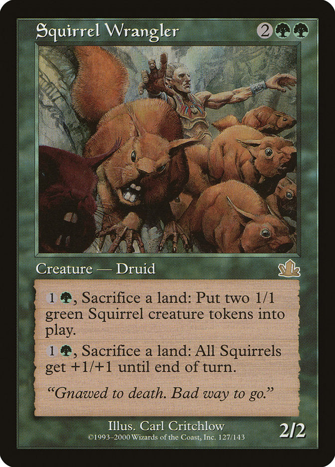 Squirrel Wrangler [Prophecy] | Card Merchant Takapuna