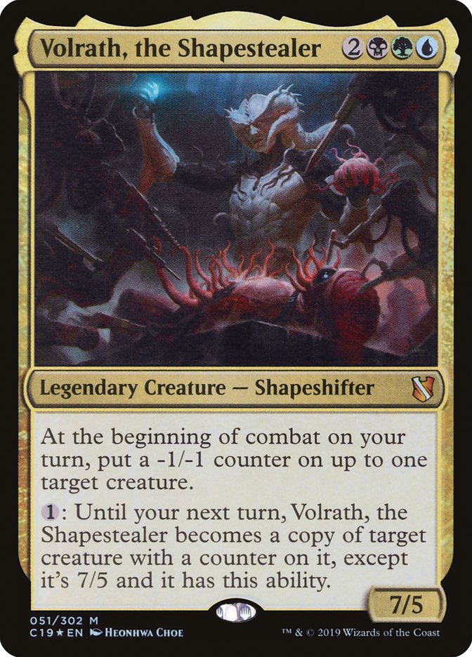 Volrath, the Shapestealer [Commander 2019] | Card Merchant Takapuna