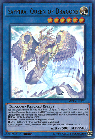 Saffira, Queen of Dragons [MP15-EN095] Ultra Rare | Card Merchant Takapuna