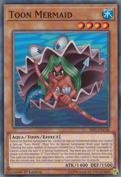 Toon Mermaid [SS01-ENC06] Common | Card Merchant Takapuna