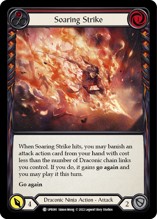 Soaring Strike (Red) [UPR081] (Uprising) | Card Merchant Takapuna