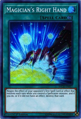 Magician's Right Hand [INCH-EN057] Super Rare | Card Merchant Takapuna