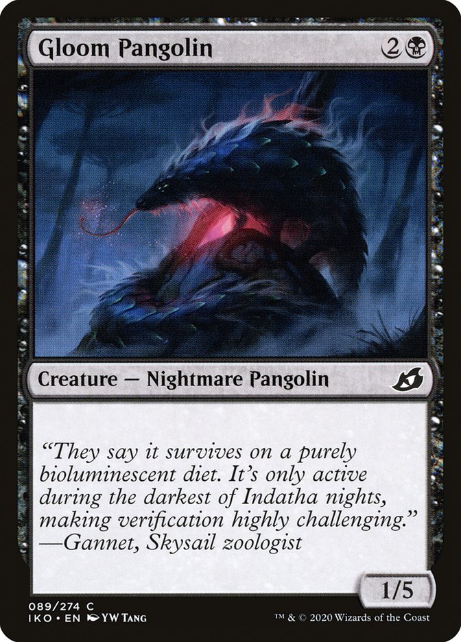 Gloom Pangolin [Ikoria: Lair of Behemoths] | Card Merchant Takapuna