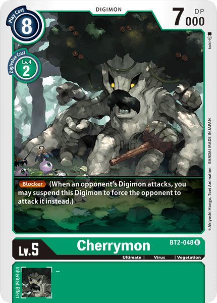 Cherrymon [BT2-048] [Release Special Booster Ver.1.0] | Card Merchant Takapuna