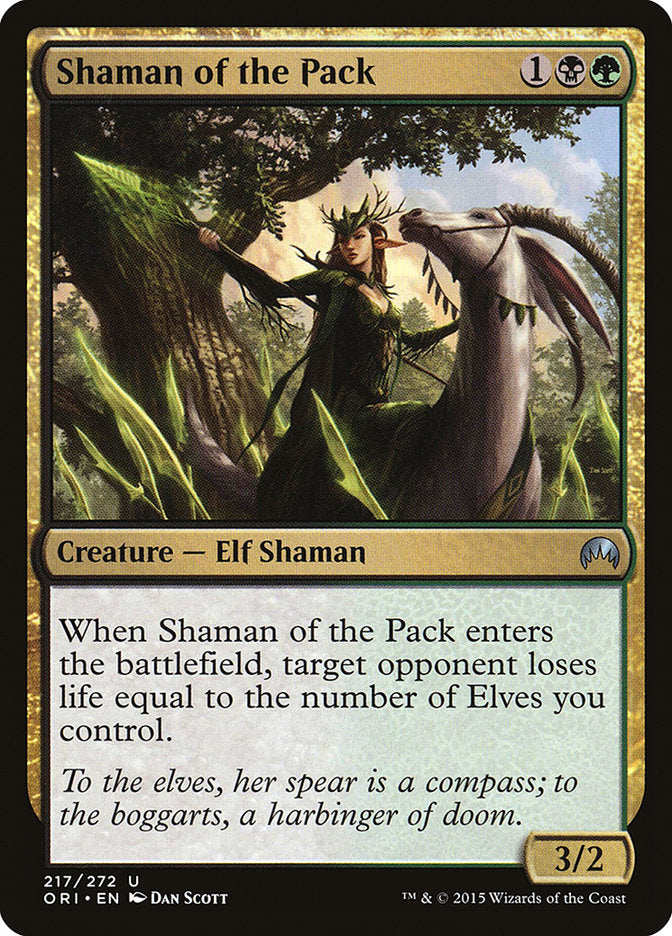 Shaman of the Pack [Magic Origins] | Card Merchant Takapuna