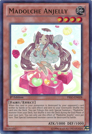 Madolche Anjelly [PRIO-EN028] Ultra Rare | Card Merchant Takapuna