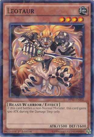 Leotaur [BP03-EN102] Shatterfoil Rare | Card Merchant Takapuna