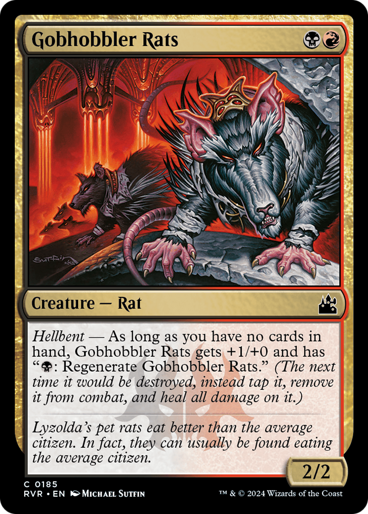 Gobhobbler Rats [Ravnica Remastered] | Card Merchant Takapuna