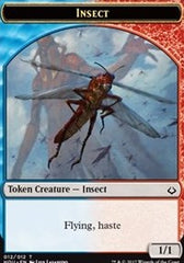 Insect // Warrior Double-Sided Token [Hour of Devastation Tokens] | Card Merchant Takapuna