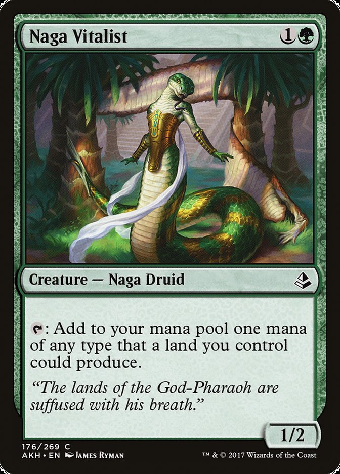 Naga Vitalist [Amonkhet] | Card Merchant Takapuna