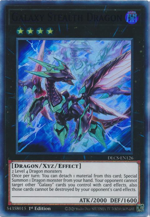 Galaxy Stealth Dragon (Purple) [DLCS-EN126] Ultra Rare | Card Merchant Takapuna