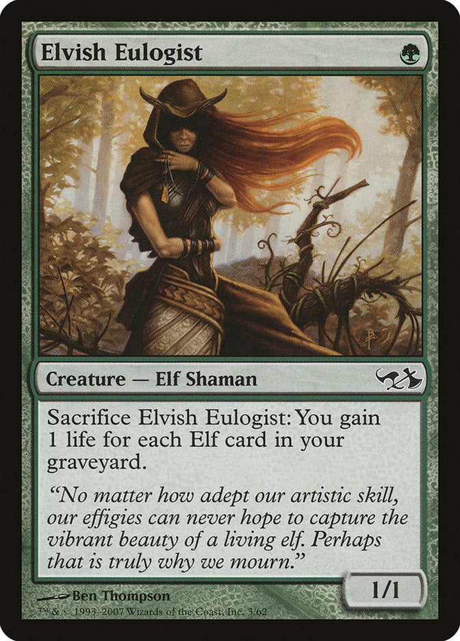 Elvish Eulogist [Duel Decks: Elves vs. Goblins] | Card Merchant Takapuna