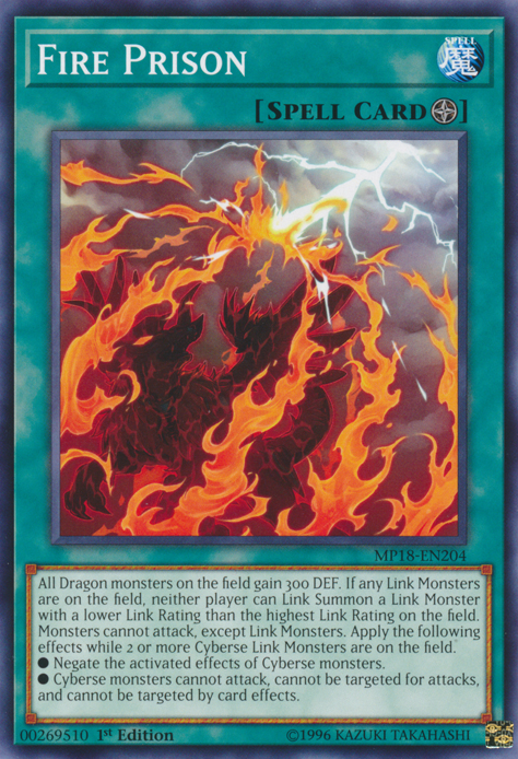 Fire Prison [MP18-EN204] Common | Card Merchant Takapuna