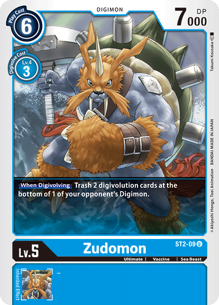 Zudomon [ST2-09] [Starter Deck: Cocytus Blue] | Card Merchant Takapuna