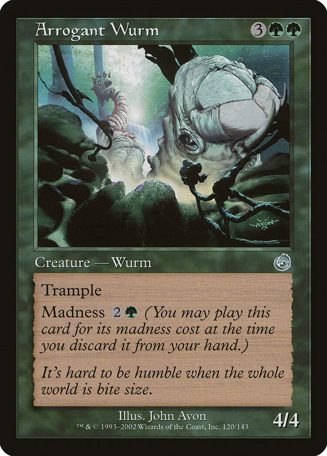 Arrogant Wurm [Torment] | Card Merchant Takapuna