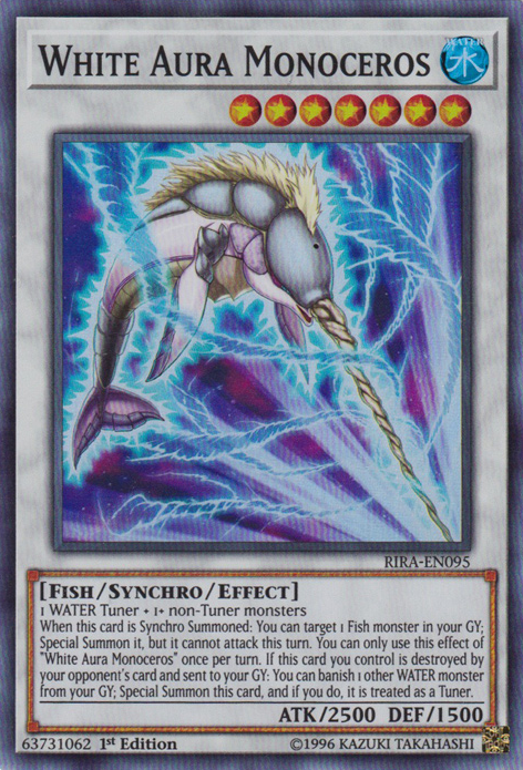 White Aura Monoceros [RIRA-EN095] Super Rare | Card Merchant Takapuna