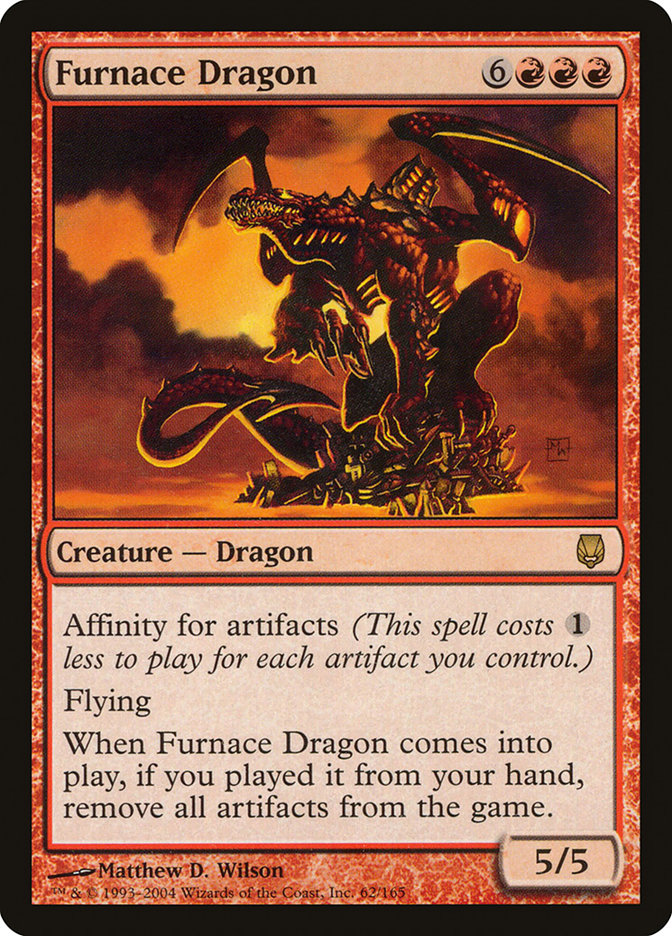 Furnace Dragon [Darksteel] | Card Merchant Takapuna