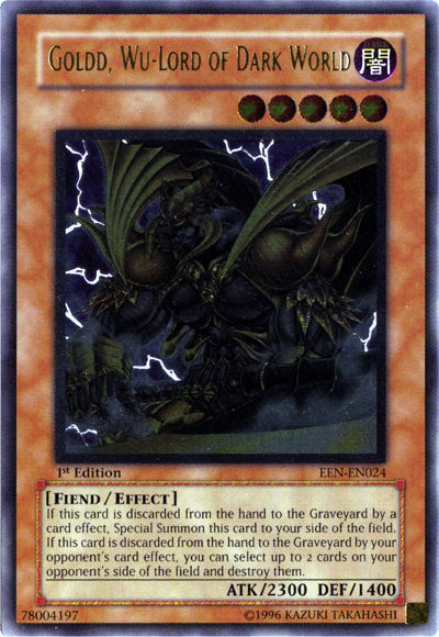 Goldd, Wu-Lord of Dark World [EEN-EN024] Ultimate Rare | Card Merchant Takapuna