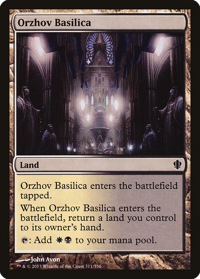 Orzhov Basilica [Commander 2013] | Card Merchant Takapuna