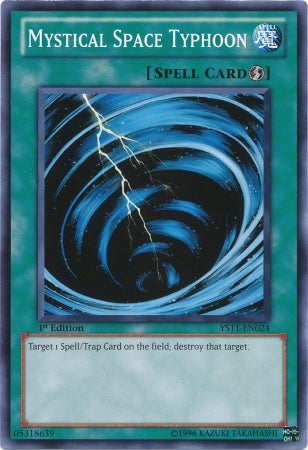 Mystical Space Typhoon [YS11-EN024] Common | Card Merchant Takapuna