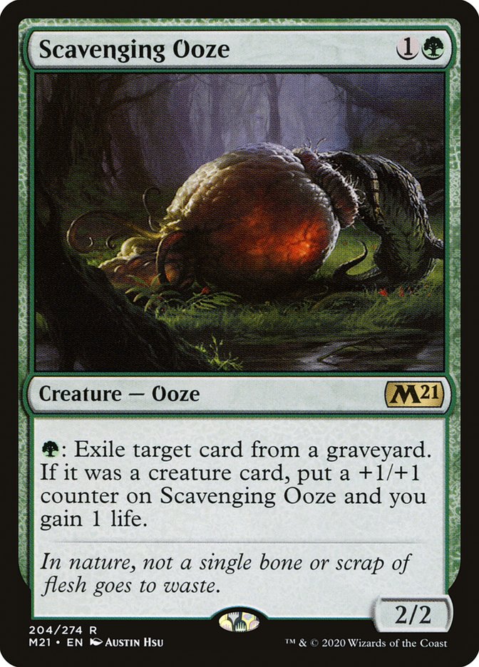 Scavenging Ooze [Core Set 2021] | Card Merchant Takapuna