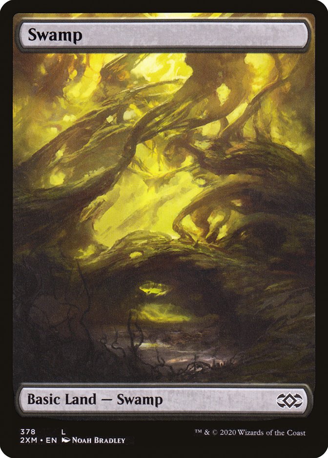 Swamp (378) [Double Masters] | Card Merchant Takapuna