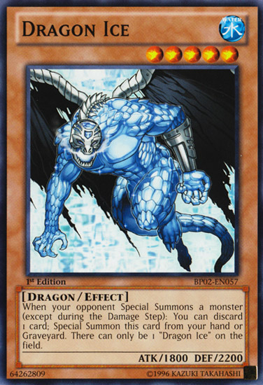 Dragon Ice [BP02-EN057] Mosaic Rare | Card Merchant Takapuna