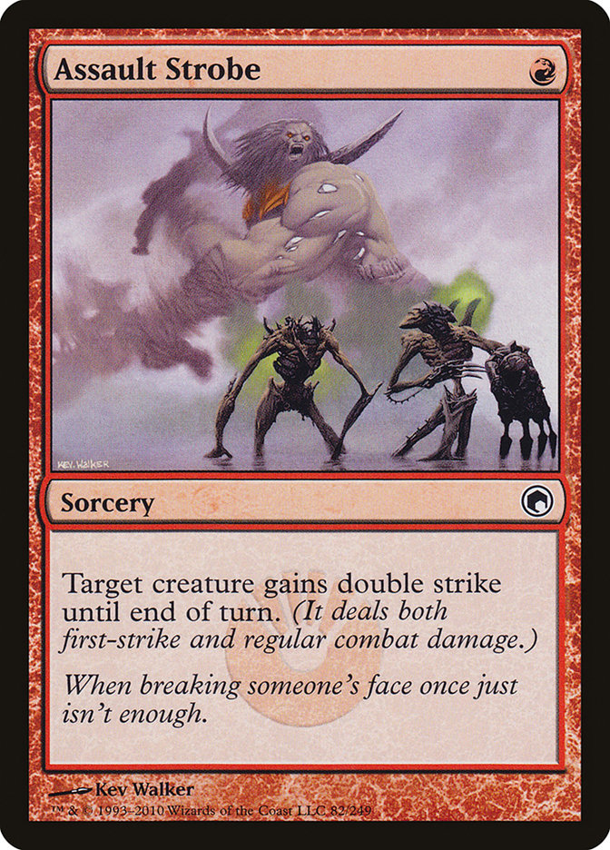 Assault Strobe [Scars of Mirrodin] | Card Merchant Takapuna