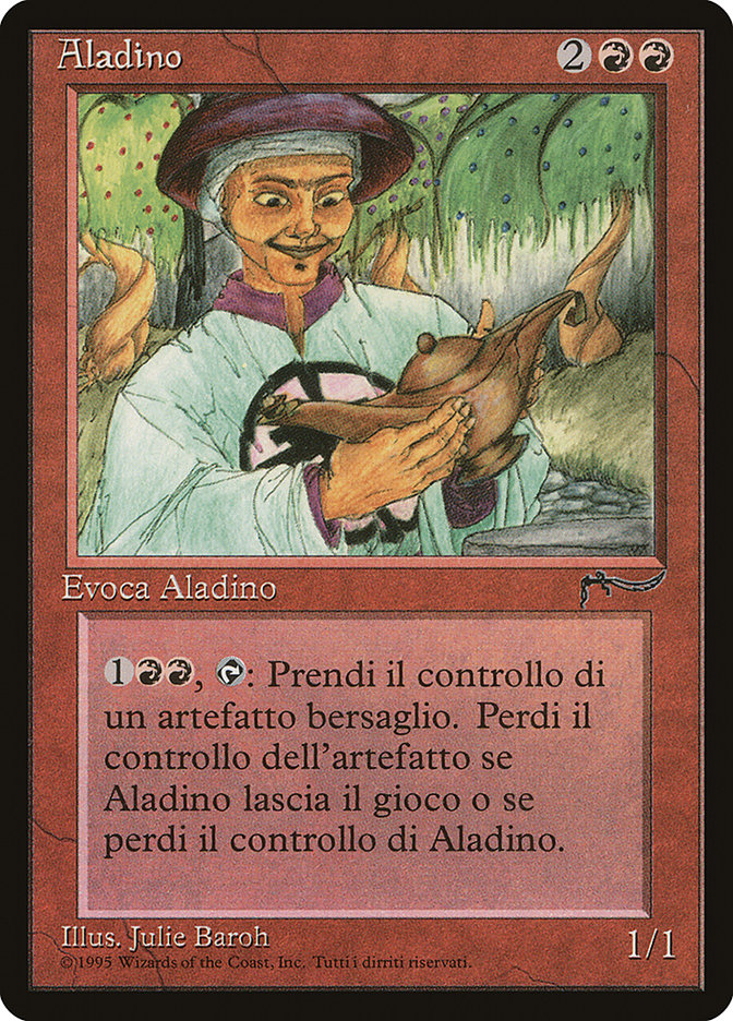 Aladdin (Italian) - "Aladino" [Rinascimento] | Card Merchant Takapuna