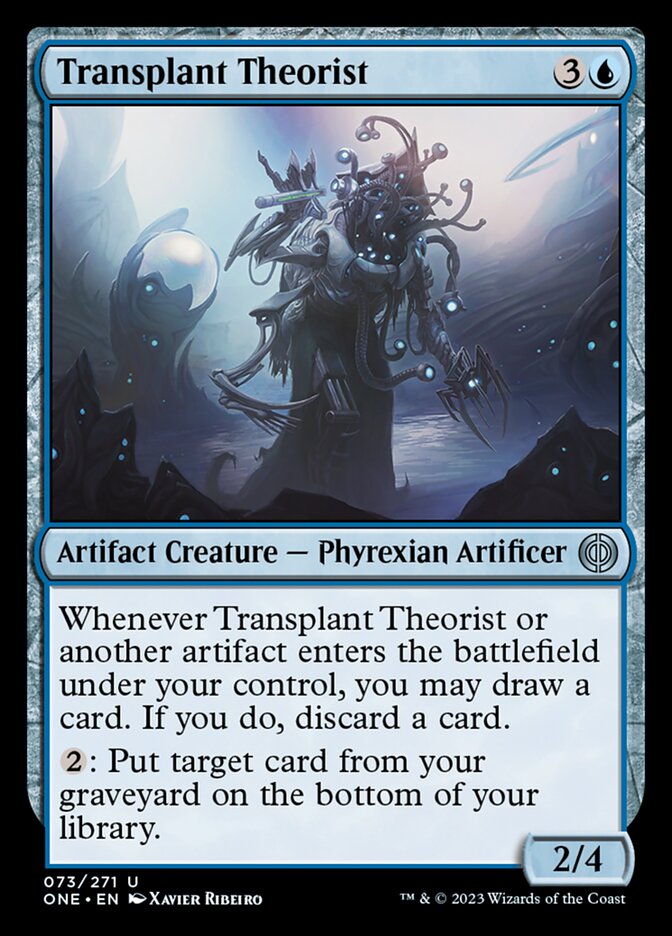 Transplant Theorist [Phyrexia: All Will Be One] | Card Merchant Takapuna