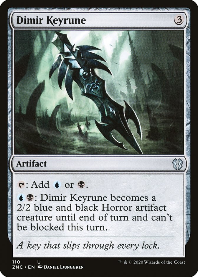 Dimir Keyrune [Zendikar Rising Commander] | Card Merchant Takapuna