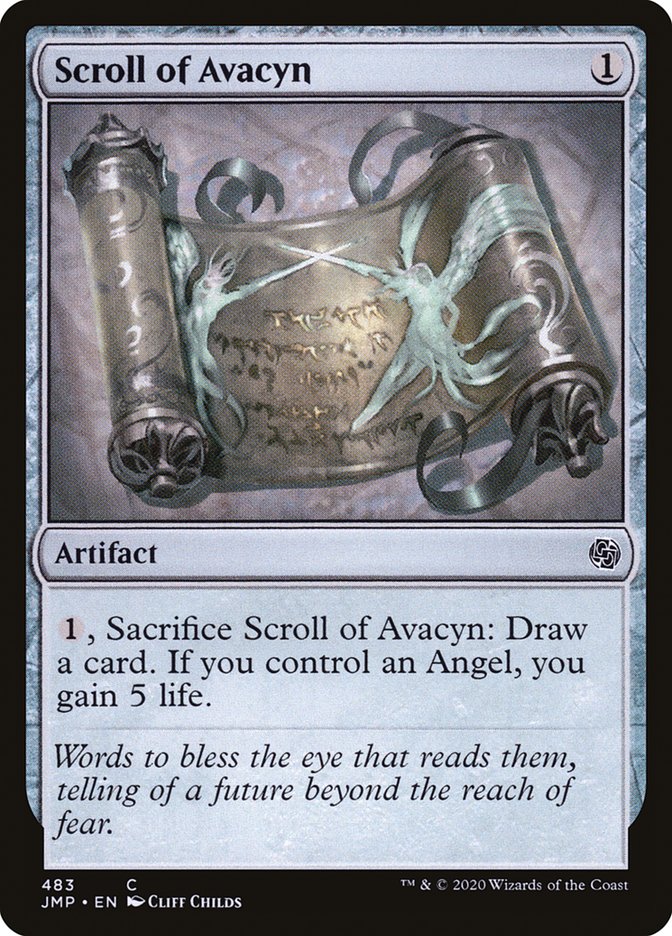 Scroll of Avacyn [Jumpstart] | Card Merchant Takapuna