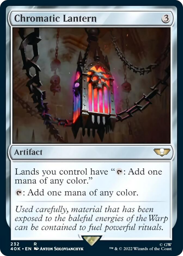 Chromatic Lantern [Warhammer 40,000] | Card Merchant Takapuna