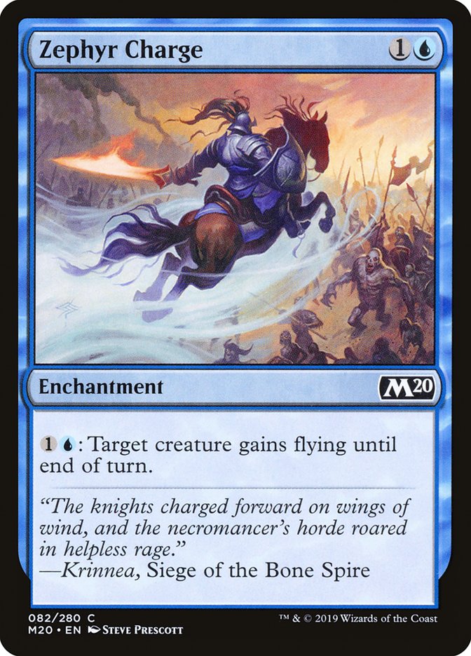 Zephyr Charge [Core Set 2020] | Card Merchant Takapuna