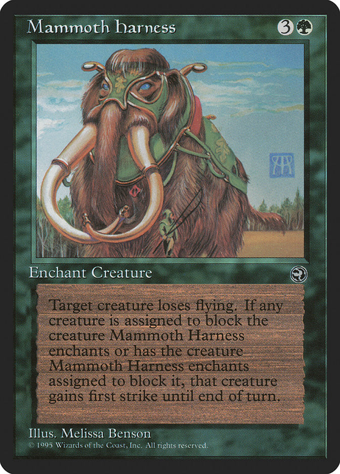 Mammoth Harness [Homelands] | Card Merchant Takapuna