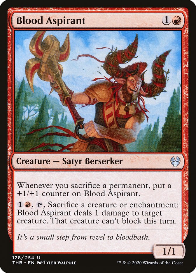 Blood Aspirant [Theros Beyond Death] | Card Merchant Takapuna