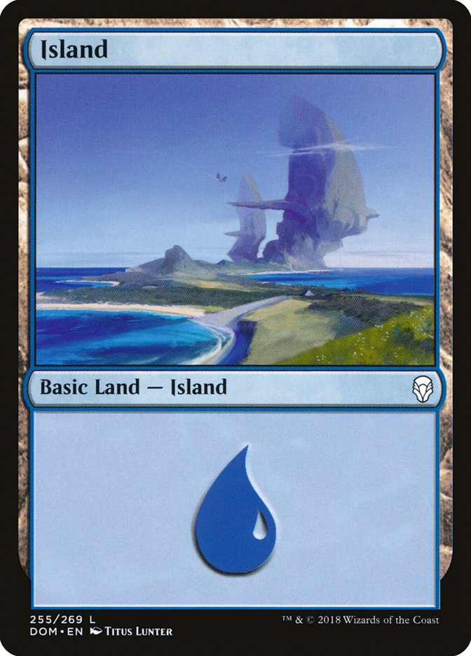 Island (255) [Dominaria] | Card Merchant Takapuna