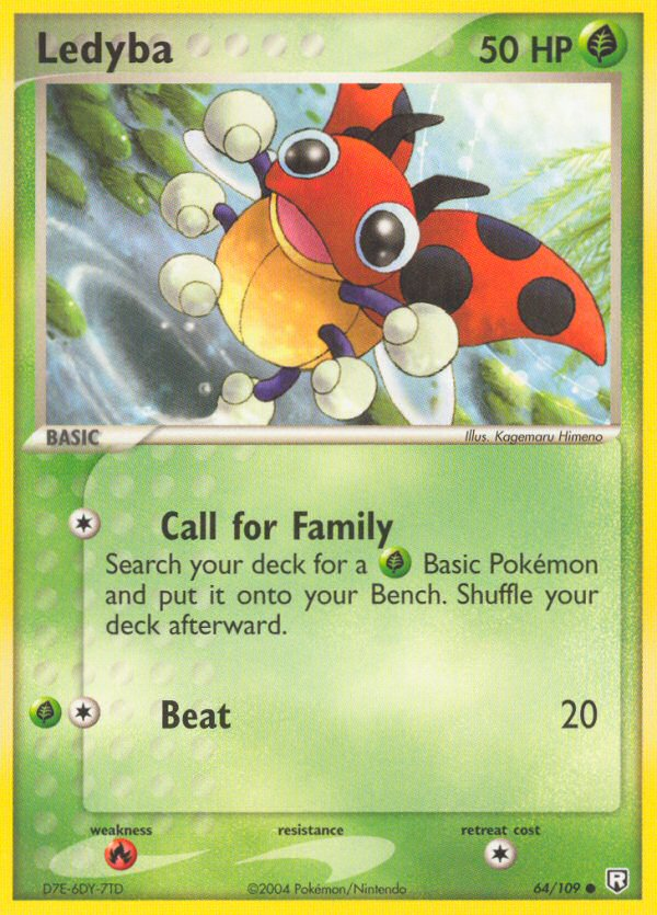 Ledyba (64/109) [EX: Team Rocket Returns] | Card Merchant Takapuna