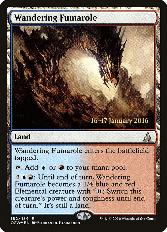 Wandering Fumarole [Oath of the Gatewatch Prerelease Promos] | Card Merchant Takapuna