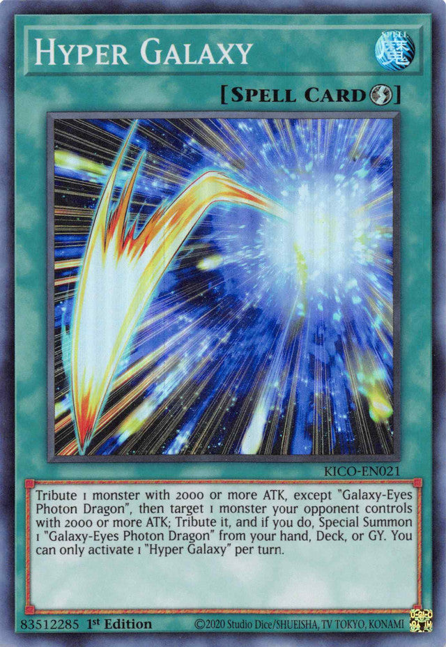 Hyper Galaxy (Super Rare) [KICO-EN021] Super Rare | Card Merchant Takapuna