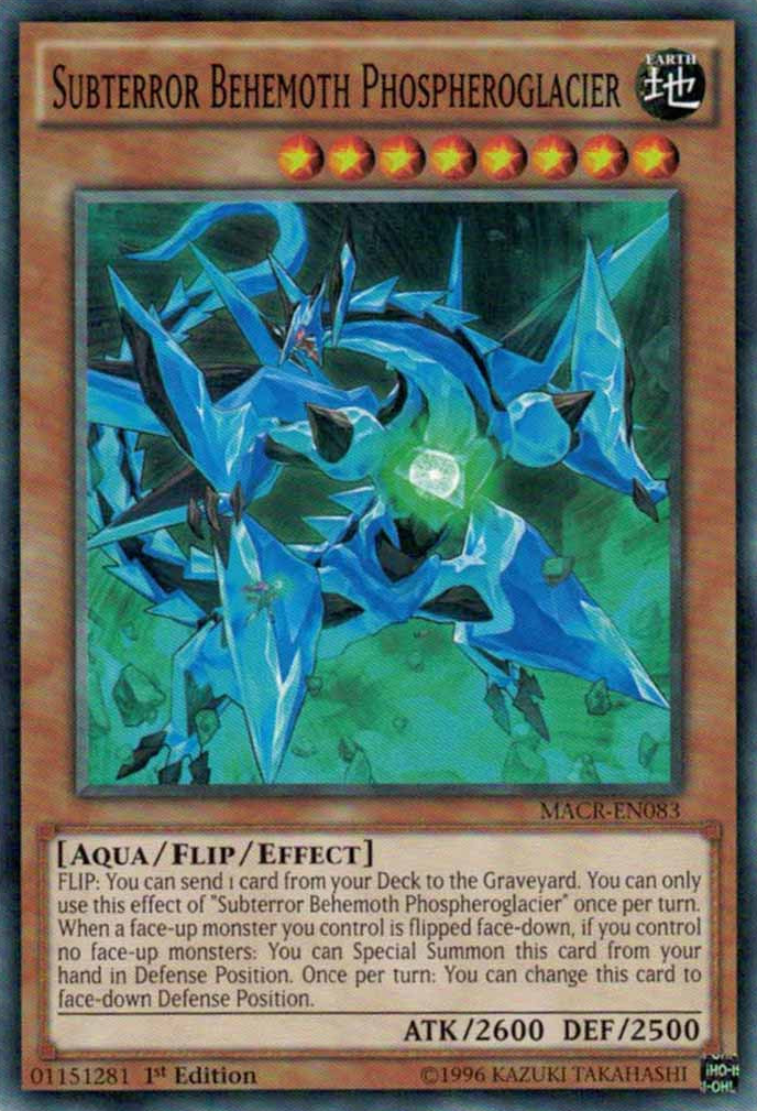 Subterror Behemoth Phospheroglacier [MACR-EN083] Common | Card Merchant Takapuna