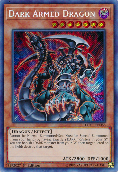 Dark Armed Dragon [LCKC-EN068] Secret Rare | Card Merchant Takapuna