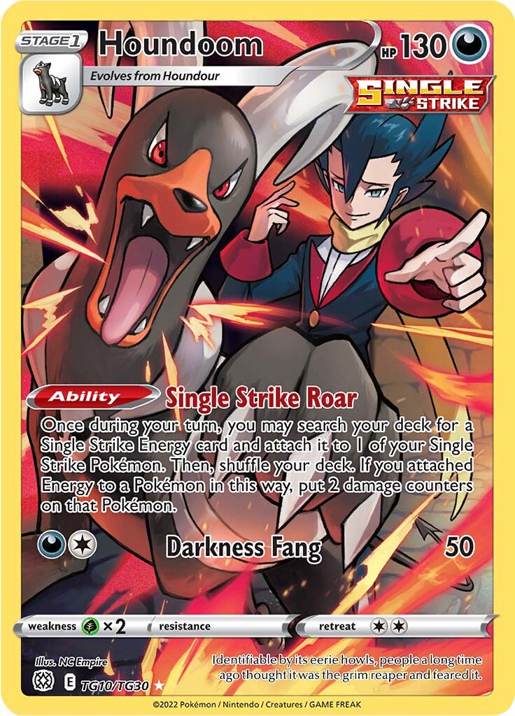 Houndoom (TG10/TG30) [Sword & Shield: Brilliant Stars] | Card Merchant Takapuna