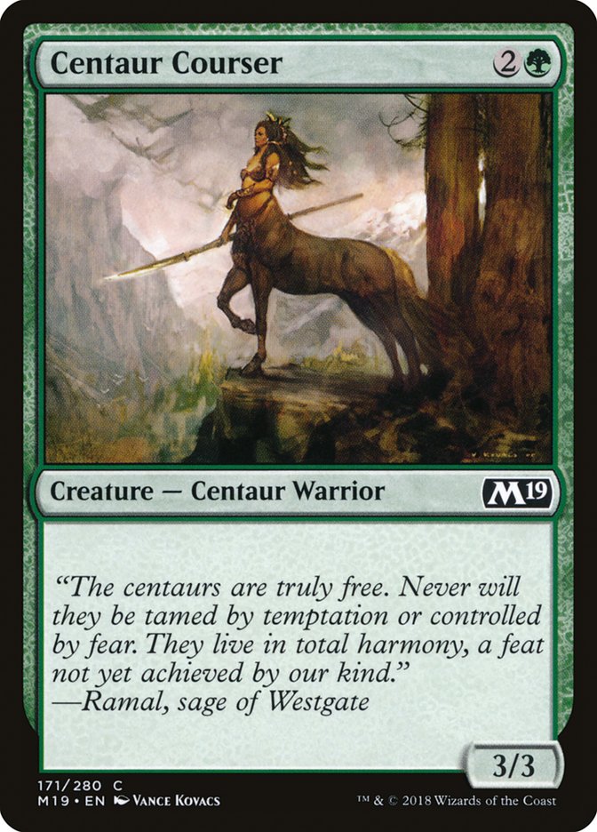 Centaur Courser [Core Set 2019] | Card Merchant Takapuna