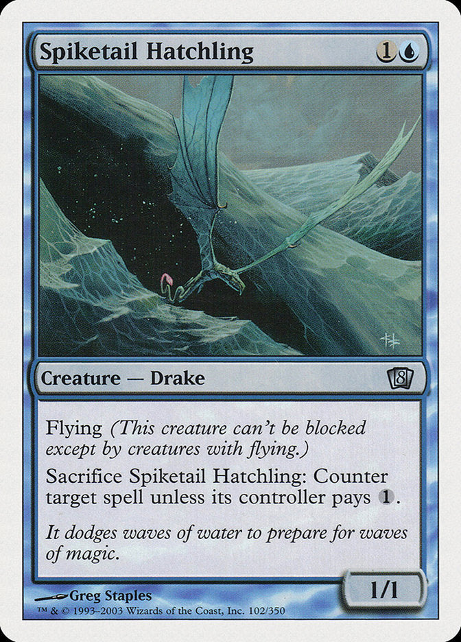 Spiketail Hatchling [Eighth Edition] | Card Merchant Takapuna