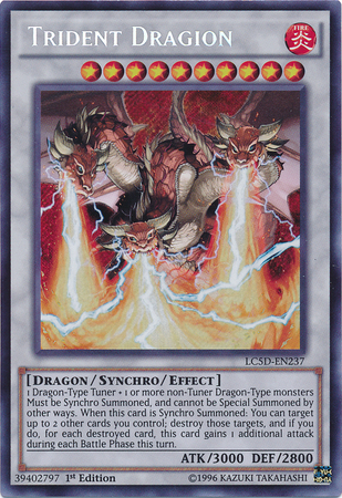 Trident Dragion [LC5D-EN237] Secret Rare | Card Merchant Takapuna