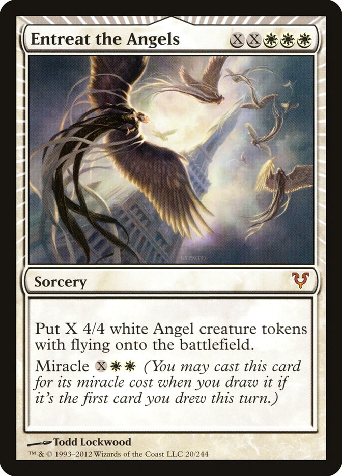 Entreat the Angels [Avacyn Restored] | Card Merchant Takapuna