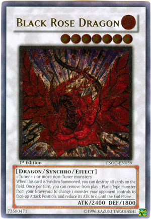 Black Rose Dragon (UTR) [CSOC-EN039] Ultimate Rare | Card Merchant Takapuna