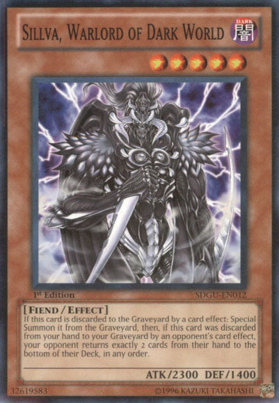 Sillva, Warlord of Dark World [SDGU-EN012] Common | Card Merchant Takapuna