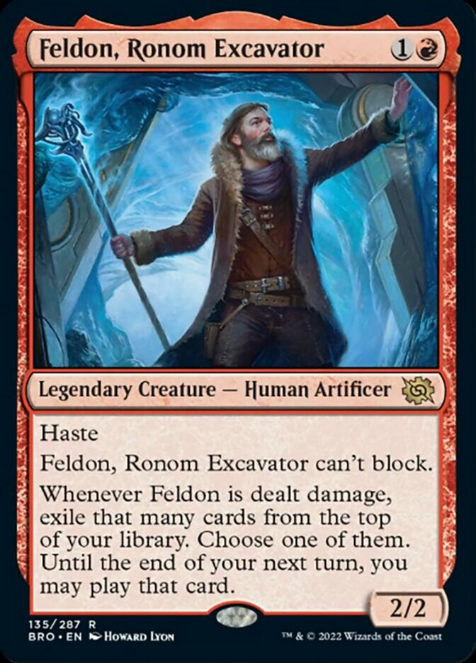 Feldon, Ronom Excavator [The Brothers' War] | Card Merchant Takapuna